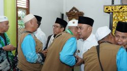Bupati Dedy Putra Sambut Jamaah Haji Kabupaten Bungo