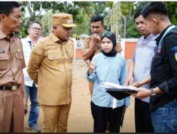 Bupati Tebo Tinjau Verval Lahan Pembangunan Sekolah Nasional Terintegrasi di Rimbo Bujang