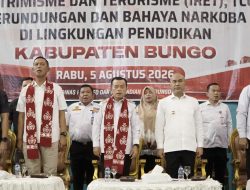 Ribuan Pelajar di Bungo Ikuti Sosialisasi Akbar Cegah Radikalisme, Narkoba, dan Perundungan