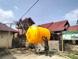 Bukan Sekadar Tandon, Ada Harapan Air Bersih di Balik Perjuangan Satgas TMMD Ke-129