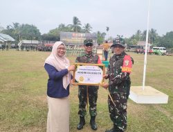 Piagam Penghargaan BPJS Kesehatan untuk Kodim 0416/Bute, Bentuk Apresiasi atas Kolaborasi BPJS Keliling di TMMD Ke-129